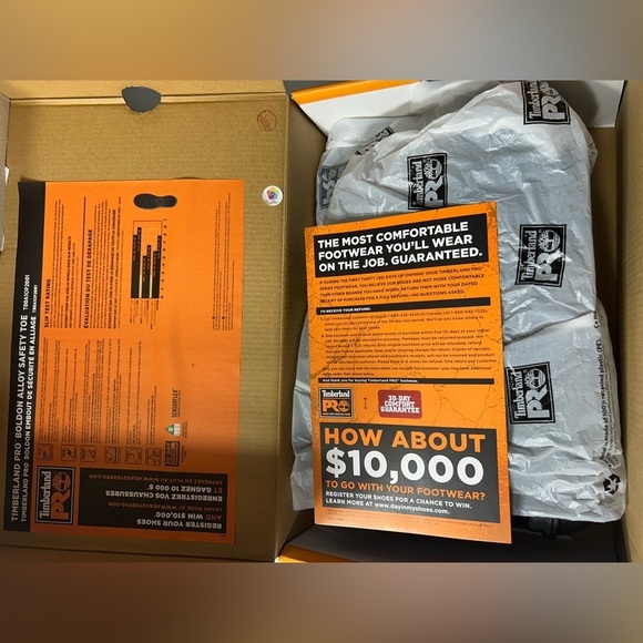 COPY - Timberland PRO Men's Boldon Industrial Shoe - Size 10 - Picture 9 of 10